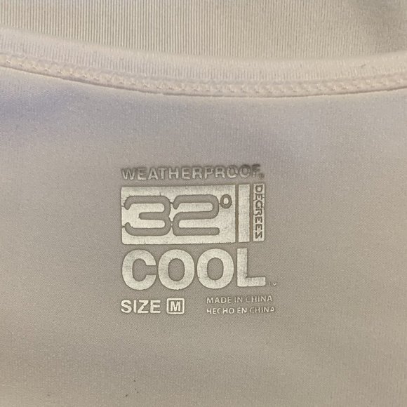 32 Degrees Women's Cool Fitted T-Shirt White Size Medium - Picture 3 of 5